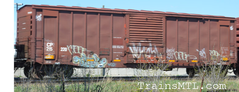 Car/wagon CP215220 right side / coté droit